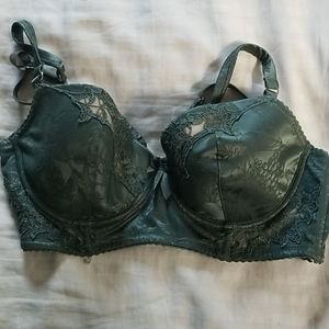 Elle MacPherson Olive Green Bra